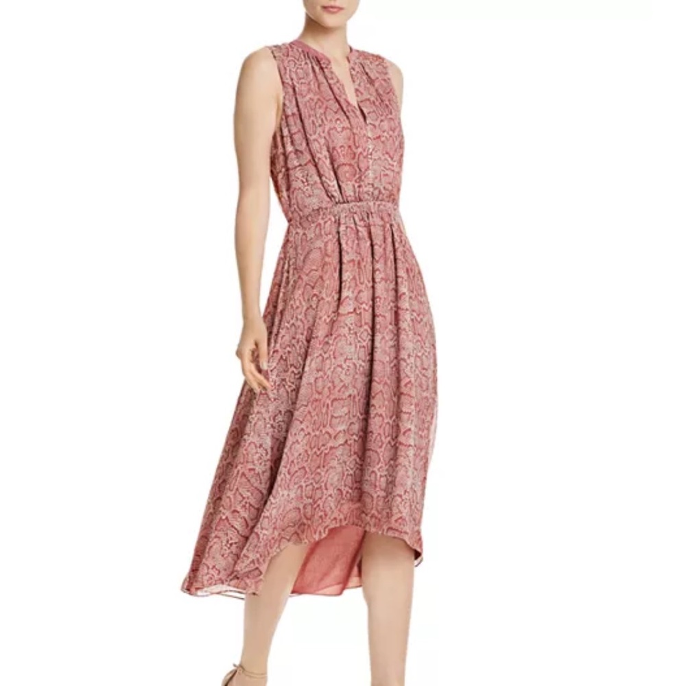 Joie Hilarie Snake Print Dress